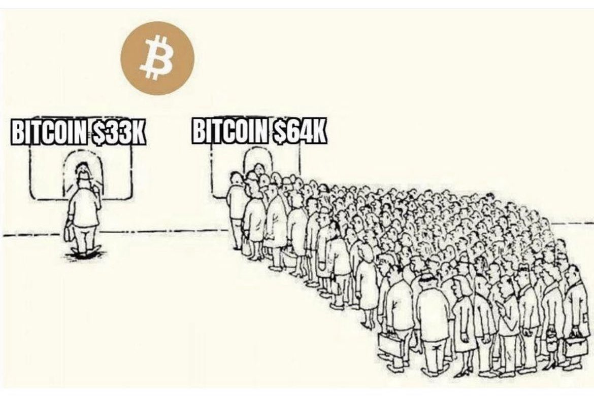 Two types of people.... #Bitcoin  #BTFD #HODL