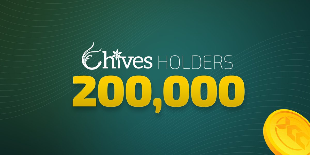 Official Chives XCC tweet media