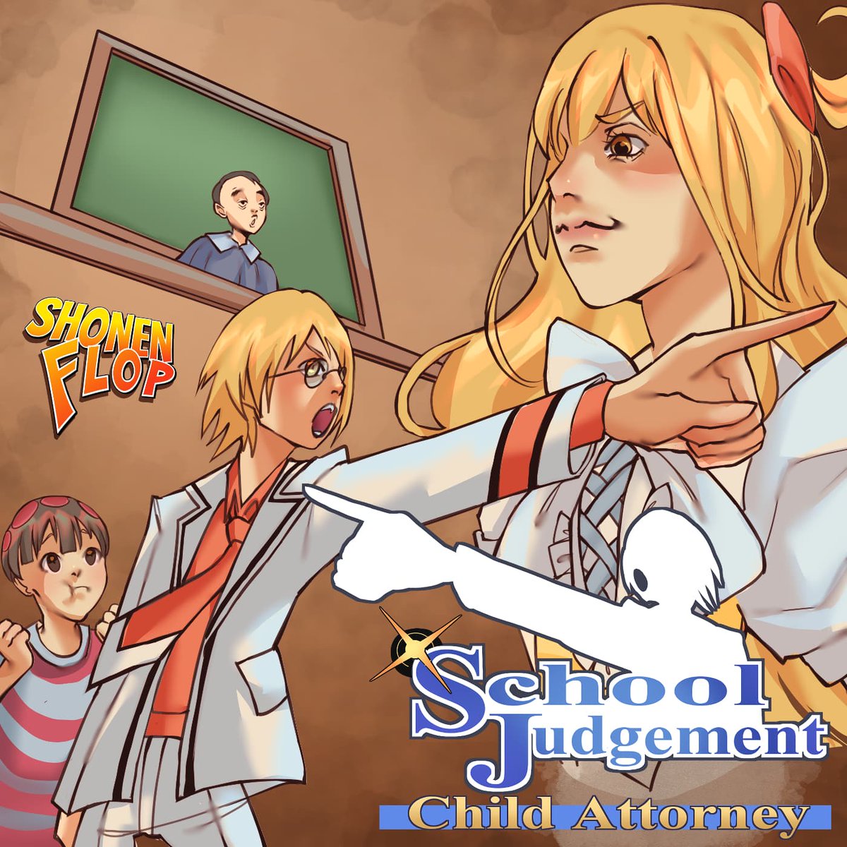 ShonenFlopCast's tweet photo. Does Phoenix Wright for kids hold up in court?
We and @Zach_Logan from @OnePiecePodcast discuss School Judgment, by the creator of #DeathNote and #PlatinumEnd
Find it on Spotify https://t.co/6Y4oLK2sr7 iTunes https://t.co/Wwpp9KAdic or YouTube https://t.co/A4jjd6TZbX
#podcast https://t.co/iRNI6JzDrL