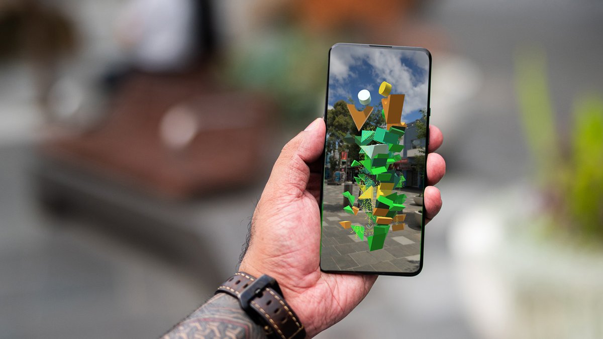 64waysofbeing's tweet image. Seven ways of being waiting to be discovered in Footscray - every augmented reality experience is created for a particular time and place, such as the Footscray flowerlands in this Nicholson St Mall experience. 🌸🌺🌼

#publicart #lovefootscray #urbanplay