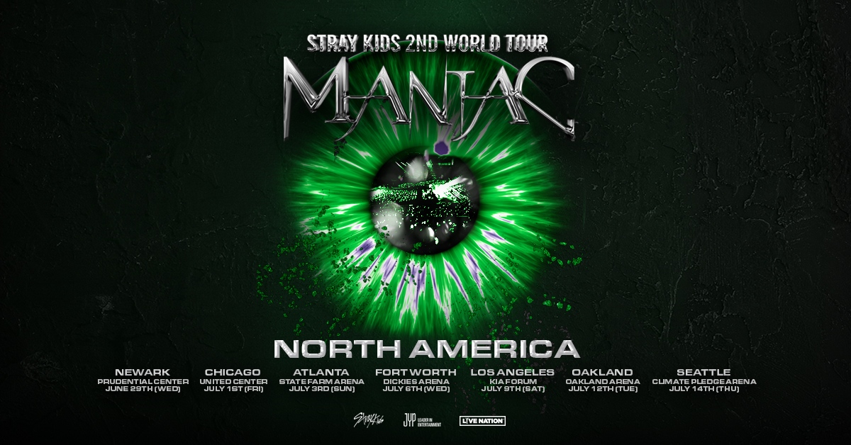 Live Nation on Twitter "JUST ANNOUNCED 💥 Stray_Kids are bringing their 2nd World Tour “MANIAC