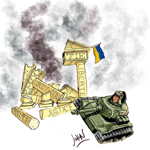 war_cartoon's tweet photo. #PutinGuilty #WarCriminal https://t.co/wLDnEkd6E3