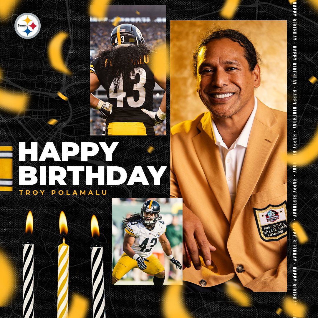RT to wish <a href="/tpolamalu/">Troy Polamalu</a> a #HappyBirthday!