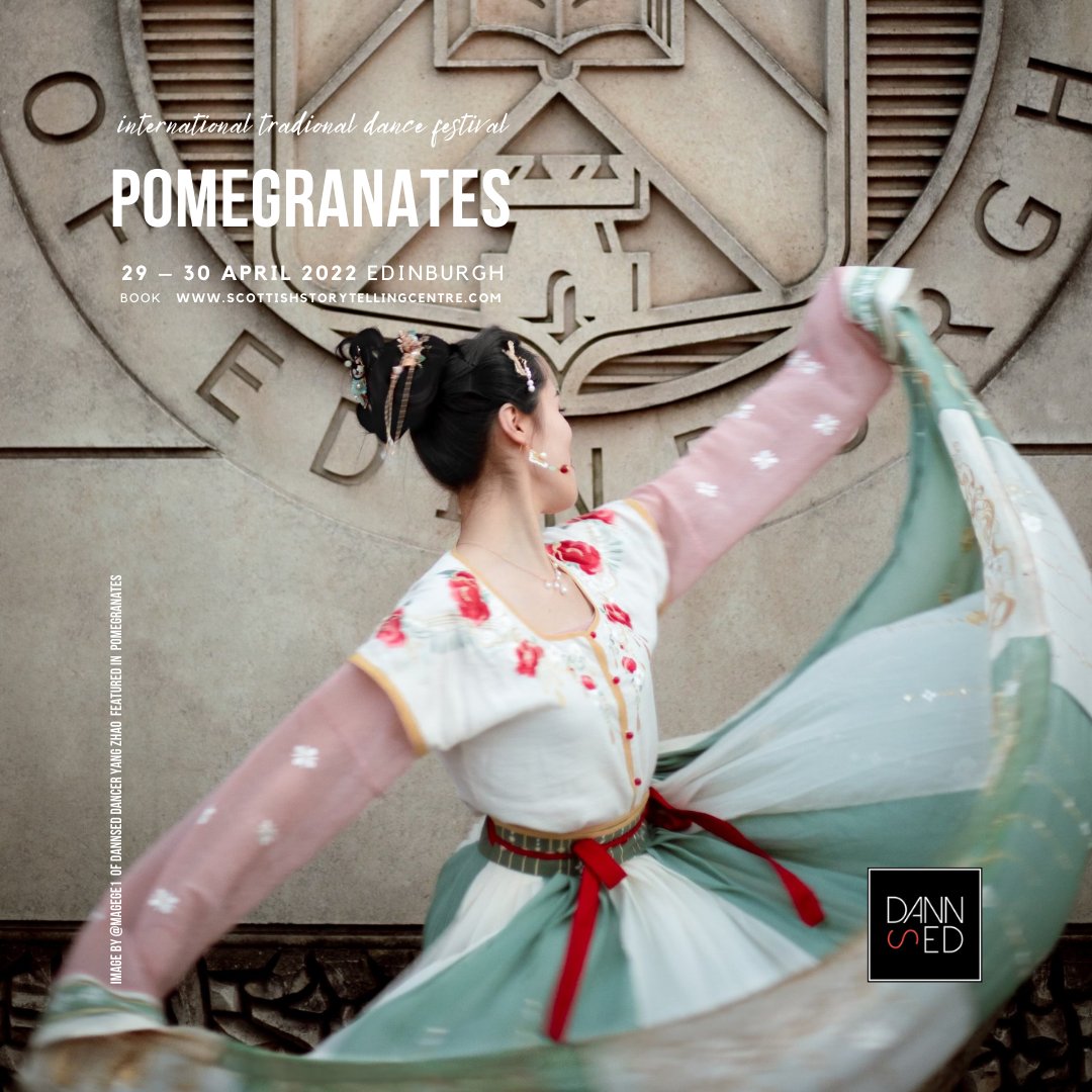 IliyanaNedkova's tweet photo. Shout out to DannsEd – the University of Edinburgh Dance Company &amp; one of our partners in the international traditional dance festival #Pomegranates, feat. Marianella Desanti and Yang Zhao (pictured) 

Book🎟️ 29-30/04 @ScotStoryCentre
 
More: https://t.co/G2L541Rgbp 

📷 @magege1 https://t.co/6qSPb7KNBF