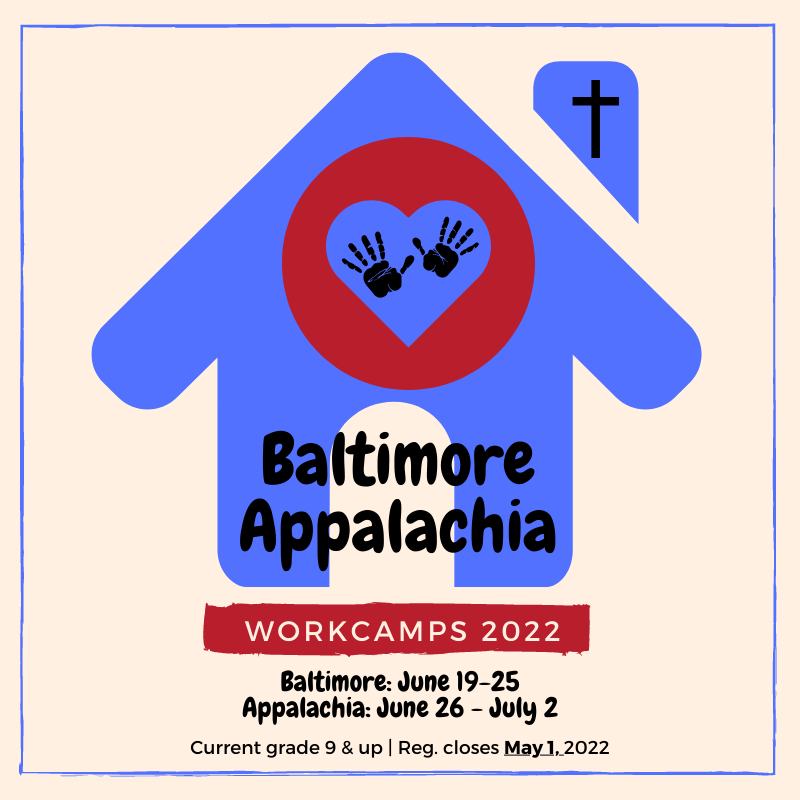 StBCtKYM's tweet photo. Baltimore-Appalachia Workcamp Registration is OPEN but will close on or before May 1st. Learn more here: https://t.co/BHJbXXJ0EI https://t.co/mQpECKUj1w