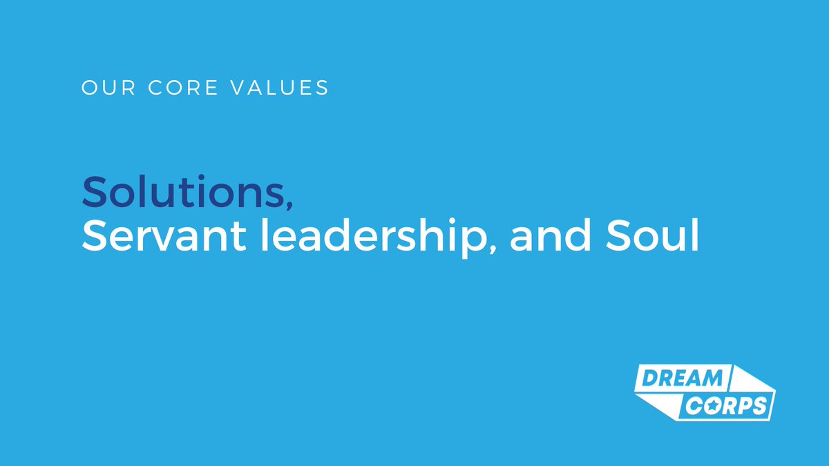 With our core values guiding all that we do, at Dream Corps, we take on America’s toughest challenges—mass incarceration, climate change, and the changing economy. 👉 Get involved with our virtual and in-person events, campaigns and more: bit.ly/3EooUCn