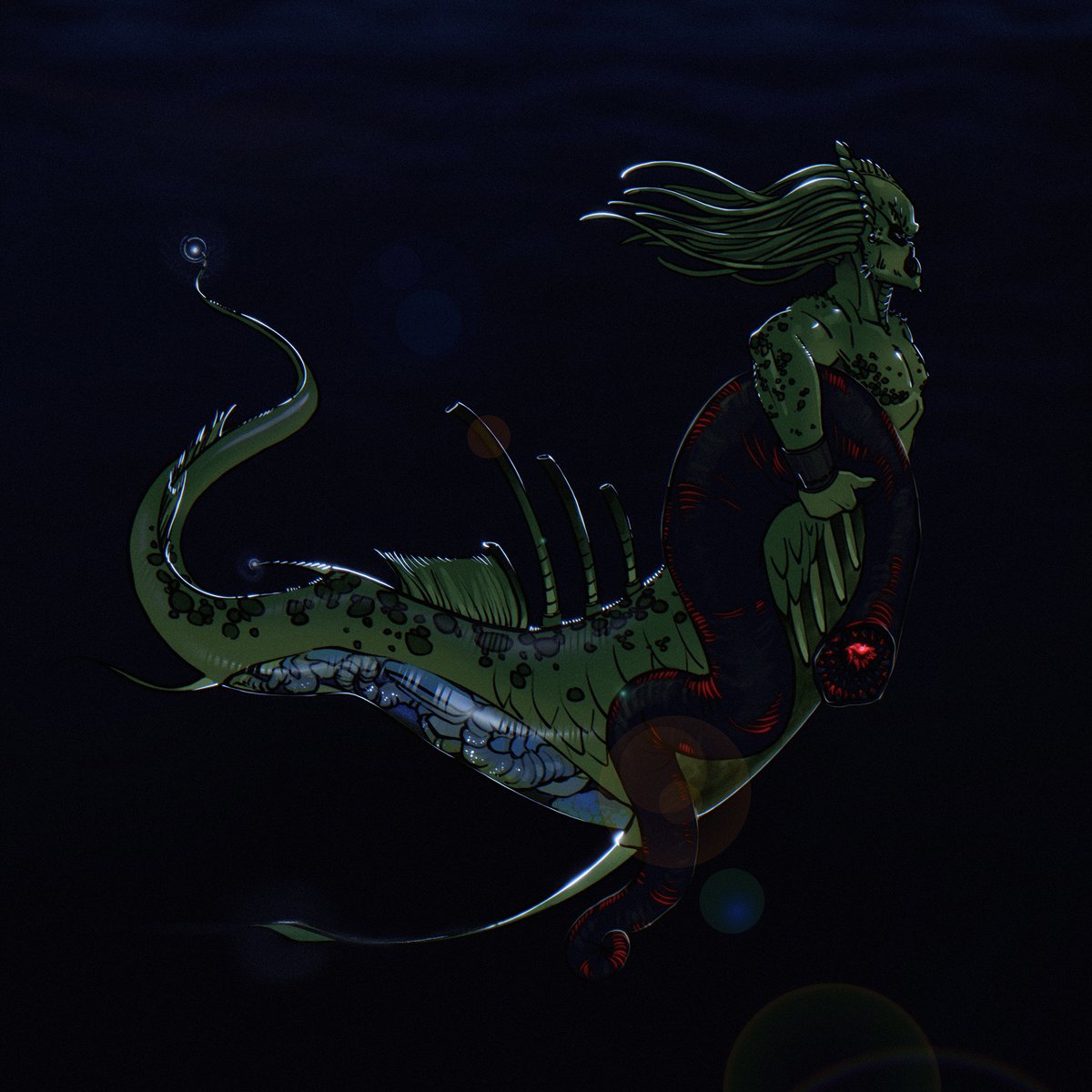 nerioneraso's tweet photo. #Merpril #MermaidAU
#Predator #yautja
Великий охотник несет добычу XDD https://t.co/OFwyibZy0I