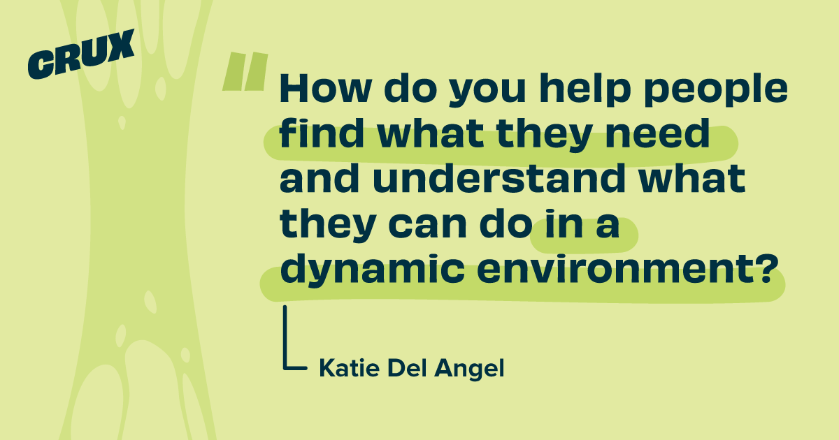 optimalworkshop's tweet photo. Product Designer Katie Del Angel from Shopify shares her top four tips for making user-considerate IA choices in product design in CRUX#5 🙌
Check it out:
https://t.co/2jirFXUM6G
#UX #UXMagazine #CRUX5 https://t.co/1vjm4Bg1og
