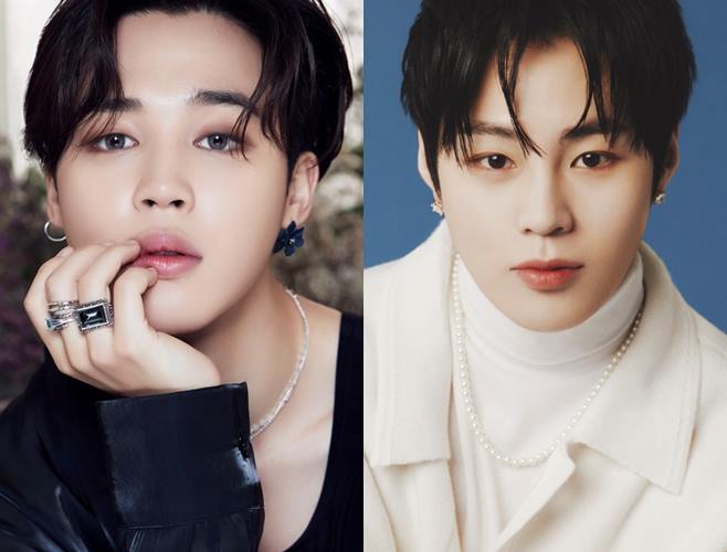 BackTheSoul's tweet photo. 🎙️⚠️ || De acordo com a mídia coreana, a OST de Jimin para o drama "Our Blues" será uma música colaborativa com o cantor e amigo próximo, 'Ha Sungwoon'!

— A música será lançada em 25 de abril, meia-noite (BRT), em várias plataformas de streaming.

Cr.dalbitbangtan 🐝 https://t.co/hfgnZ9LC1p