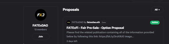 FATExDAO's tweet photo. https://t.co/9jLGxSwt6F members -vote on the #presaletoken option. You use the $FATE you currently hold and receive a value increase right away.
#pretoken #cryptocurrency #yieldfarming #IDO #BTC #ETH #DeFi
It was reposted due to a lack of quorum.
VOTE https://t.co/8esLAb1jyn https://t.co/63wkAdmBPY