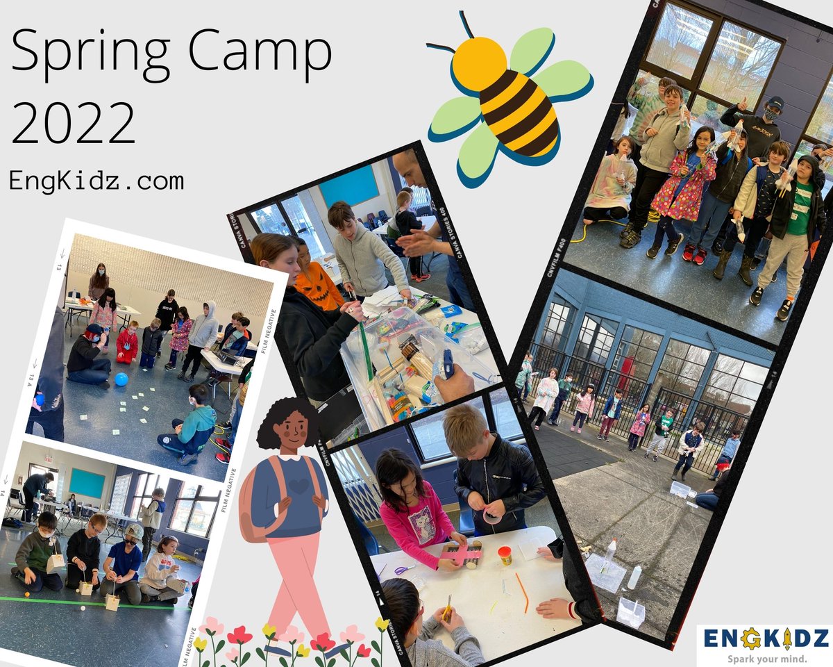 Spring was full of engineering challenges, take home projects - Kids built cars, designed propellers to pick up marbles and a parachute to save an egg! It was one week of pure STEM fun. Next is 4 week of STEM summer camp at Timms in Langley #SummerCamp 
city.langley.bc.ca/recreation-cul…