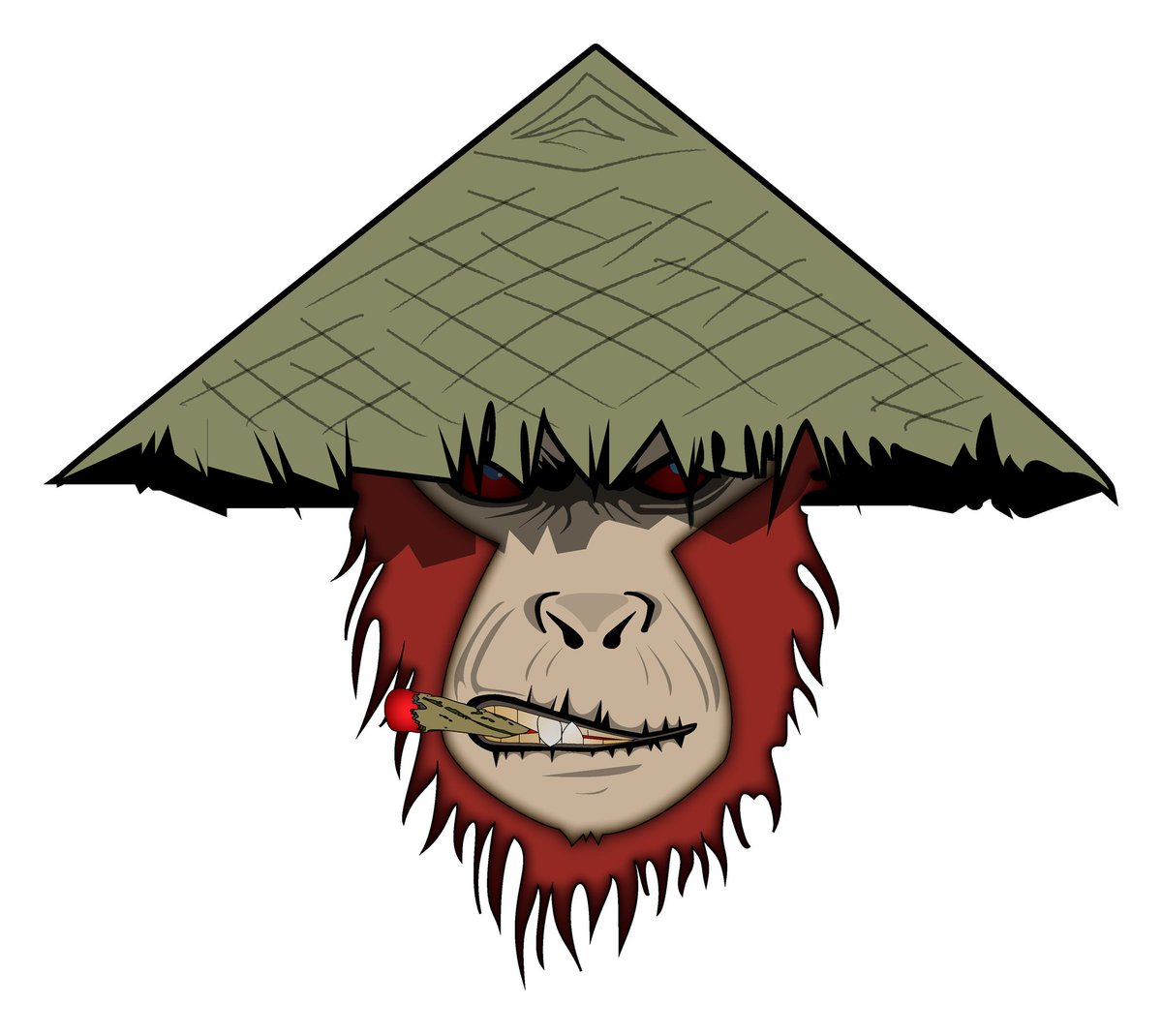 IradSenshi's tweet image. Now I&apos;m Complete....... 
The Notorious Ronin Red Ape !!!!!
New Avatar/Logo 
Name = Irad  Senshi
Alignment = Chaotic Neutral
Class = &quot;High&quot; Druid 
Languages = 🇮🇹/🇺🇲
twitch.tv/iradsenshi.com
@chaoticneutralgamers

#frompapertoscreen #drawing #art #digitalart #handdrawn #ape #Logo