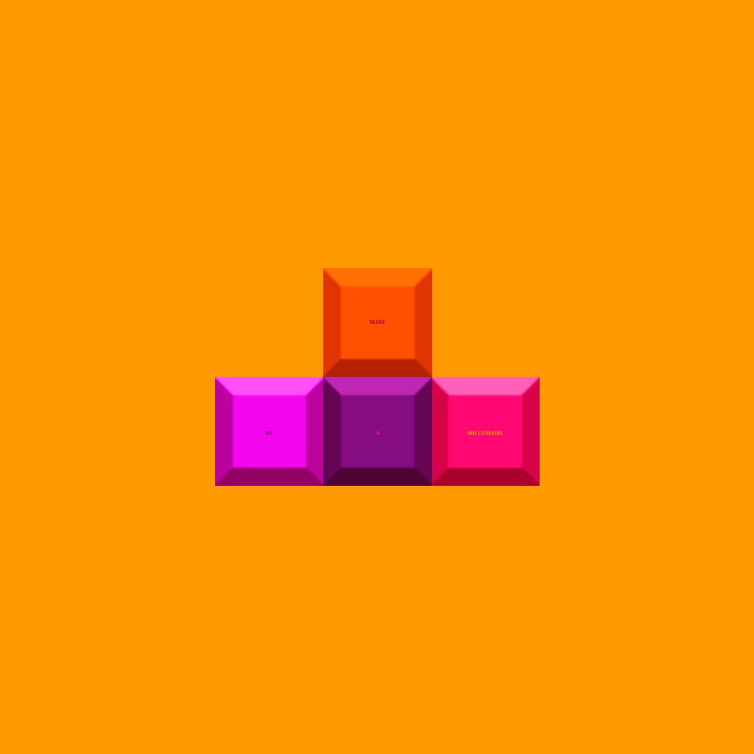 mrgrumpyisme's tweet photo. Look at this energetic color palette. Come on, give the MMAM Block (Don't look closer) a chance! 😱

Available on https://t.co/WmfifGGfGH 

#NFTdrops #NFTCommunity #NFTartist #ArtistOnTwitter #Rarible #RareNFT https://t.co/QbT8hL4NfU