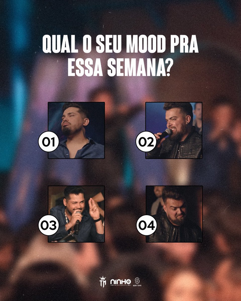 thiagoemiguel_'s tweet photo. Diz aí, gurizada! Numa escala #ThiagoEMiguel, de 1 a 4, qual é o mood dessa semana? 👀 https://t.co/0CKE7JEhAV