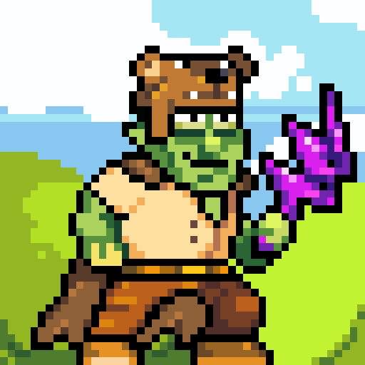 EtherBrawlers's tweet photo. This guy is up to no good.. 

#NFTCommunity #PlayAndEarn #EtherBrawlers https://t.co/r1tOiOWAdW
