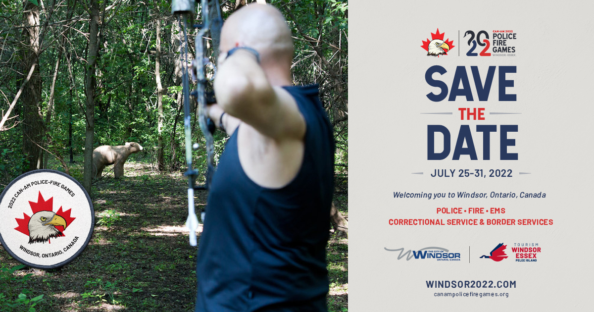 Proud host of the 2022 <a href="/canampolicefire/">Can Am Police Fire</a> games! Click windsor2022.ca to check out the current list of offerings like archery - three of the 44 sports this summer. Registration is open now - join us July 25-31