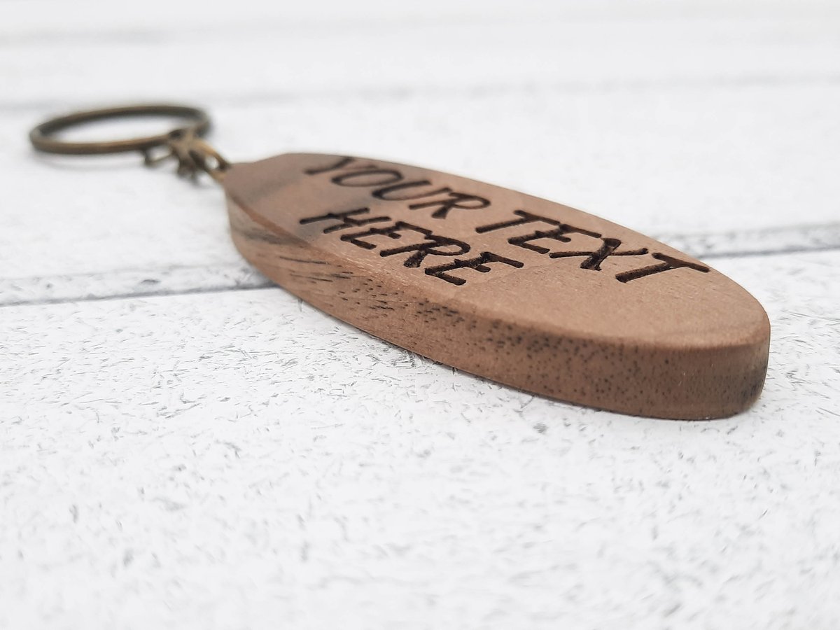 etsy.me/391BJqA
New style of keychain. Got one more style I'll put out soon then I'll be done with keychains for a bit lol :)

#giftsforher #giftsforhim #giftsformom #giftfordad #giftideas #woodworking #wood #inexpensive #walnut #keychain #custom #personalized