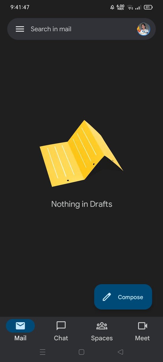 ally_narro's tweet photo. Hello Everyone!!! 

If you have time, let's delete our unimportant emails. 

Little things Matters. 

Ilang araw rin akong nagdedelete ✨

#LetTheEarthBreathe 

Segway Tayo nang konti.
Listen to #Bazinga_SB19 while deleting hahaha nakakahype 💠💠💙💙 https://t.co/pOERaPzPB4