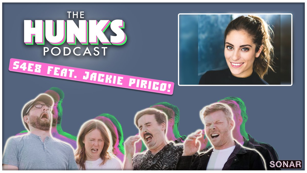 Whoa! Wow! What's this?!?! <a href="/JackiePirico/">Jackie Pirico</a> joins us on our most recent episode of the HUNKS Podcast! Tune in to hear about her new thrift store find and stick around for a legendary Two Truths &amp; A Lie.