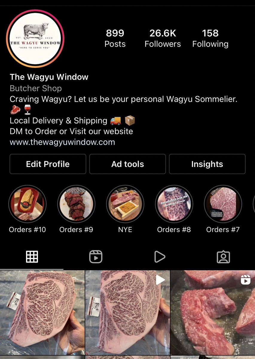 Thanks for those who been putting their Rwaste to work for 🥩. In case some KINGS didn’t see we’re doing a test run of rwaste payments!  It’s an honor to serve the community. While we’re new on Twitter our IG been around. instagram.com/thewagyuwindow…