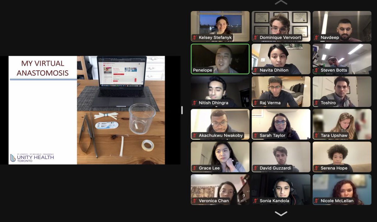BobbyYanagawa's tweet photo. Over 200 Canadian Medical students learning surgical skills independently, on-line. Akachukwu is one such UofT student - one step closer to becoming a heart surgeon. @UofTCVsurgery @EthiconCanada @najmadoc @DVervoort94 @OuzounianMD @andreasmollmann @UnityHealthTO https://t.co/hC4x4aFpev