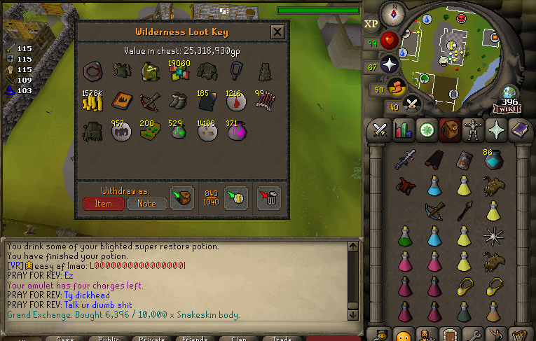 OSRS_VR's tweet image. Fake clans are content to enter and leave the wildy with a few seconds twitter clip, but VR is in the wilderness all day everyday having fun and stacking up the loot! #VR #OSRS

vr-rs.com/forums/topic/1…