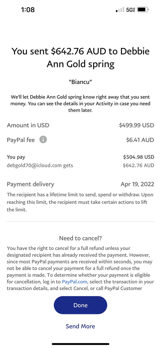 Pago recibido muchas gracias por tan excelente torneo 🔥🔥🔥🔥