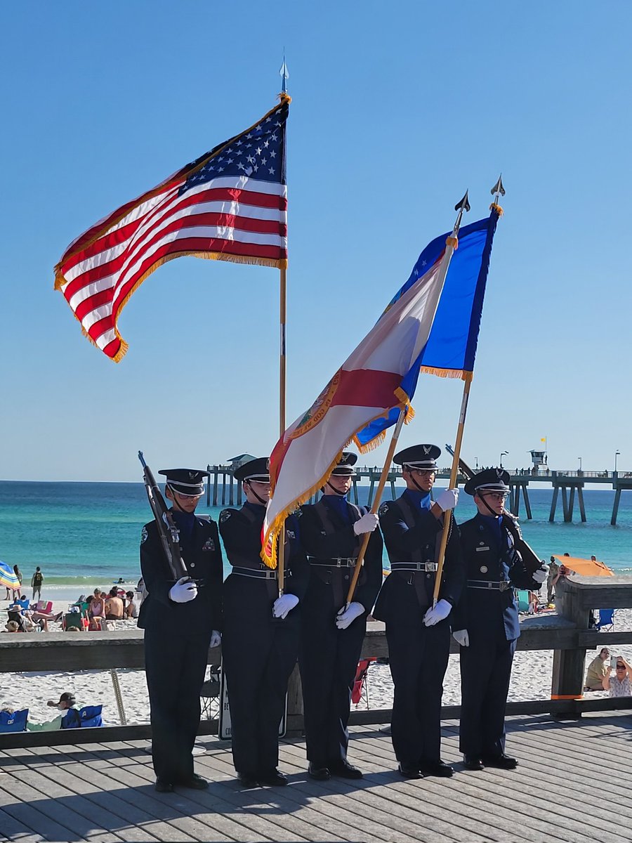 Scott Bates (@batesjrotcsasi) on Twitter photo Honored and humbled to be a part of the Doolittle Raiders 80th anniversary flyover on Okaloosa Island this evening.  We all were filled with pride as those aircraft went by.  Awesome event honoring our heroes!  <a href="/OCSD1/">Okaloosa Schools</a> <a href="/bagboy801/">Tim Bryant</a> <a href="/HQAFJROTC/">AFJROTC</a> <a href="/mdchambers25/">Marcus Chambers- Superintendent of Schools</a> Honored and humbled to be a part of the Doolittle Raiders 80th anniversary flyover on Okaloosa Island this evening.  We all were filled with pride as those aircraft went by.  Awesome event honoring our heroes!  <a href="/OCSD1/">Okaloosa Schools</a> <a href="/bagboy801/">Tim Bryant</a> <a href="/HQAFJROTC/">AFJROTC</a> <a href="/mdchambers25/">Marcus Chambers- Superintendent of Schools</a>