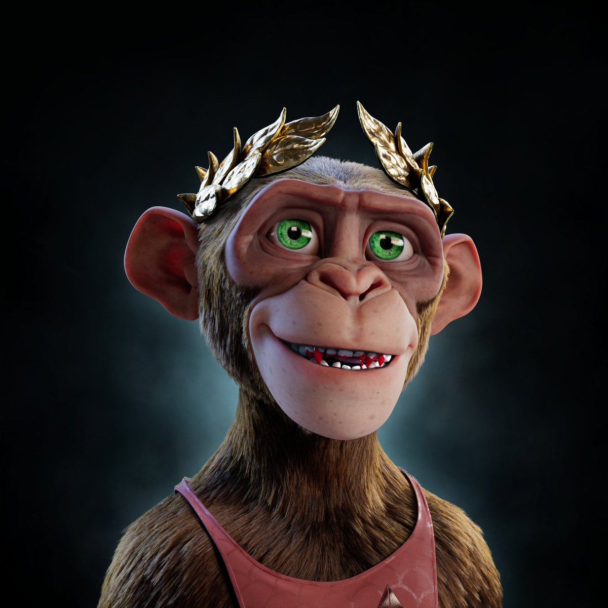 R1Catalin's tweet image. This is insane, only Level1 infected banana and my PAP   l👀ks crazy !!! The Vampire Blooded Teeth really stands out now. @PrimeApePlanet