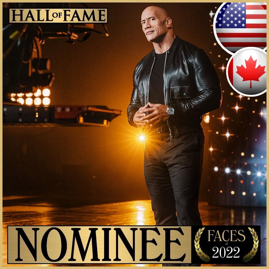 The Rock foi nomeado um dos 100 rostos mais bonitos de 2022 pela TC Candler.