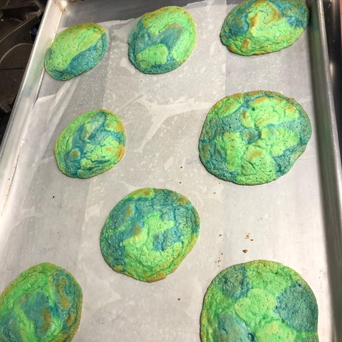 Our participants are celebrating Earth Day early in kitchen science! Their Earth inspired sugar cookies are beautiful! 
#earthday #earthday2022 #kitchenscience #nonprofit #nonprofitorganization #nonprofitsofinstagram
