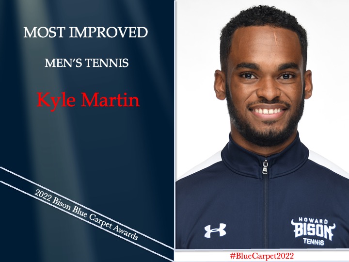 2021-22 Men's Tennis Team Awardees! Congrats to Marcel Dawson, Tory Bailey, and Kyle Martin! <a href="/HUBisonTennis/">Howard U. Tennis</a>