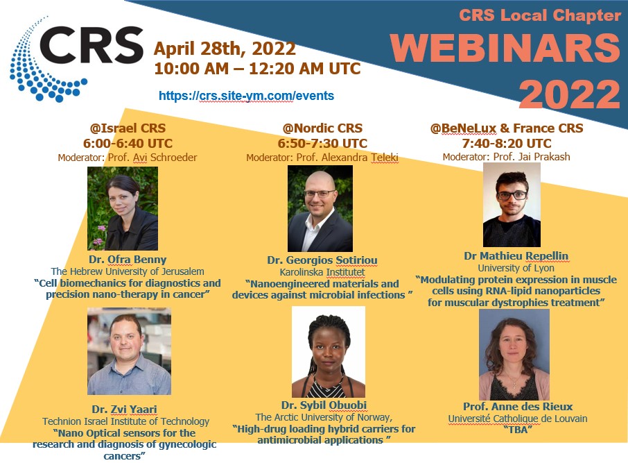 9 days left. Apr. 28th CRS IC Webinar cohosted by @CRSBeNeLuxFr @CRSNordicLocal and @Israel CRS. @AustralianCRS @brazilCRS @CC_CRS @CrsIndian @CRS_Italia @CRS_GermanChapt @KoreaCRS @CRSMalaysia @nz_crs @CRS_SPLC @CRS_Turkey @CRS_TW_Local @SouthAfricaCRS @UKICRS @CRSScience