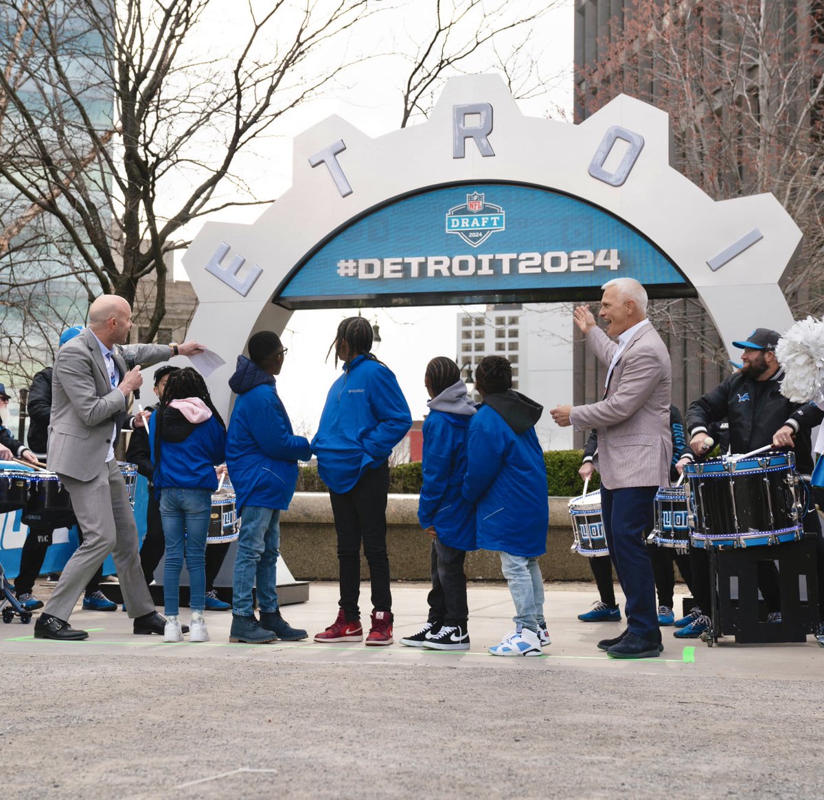 Last week's community event celebrating the #NFLDraft coming to Detroit in 2024 was an incredible moment for our city, region, and state! @detsports @visitdetroit @Lions visitdetroit.com/the-2024-nfl-d…