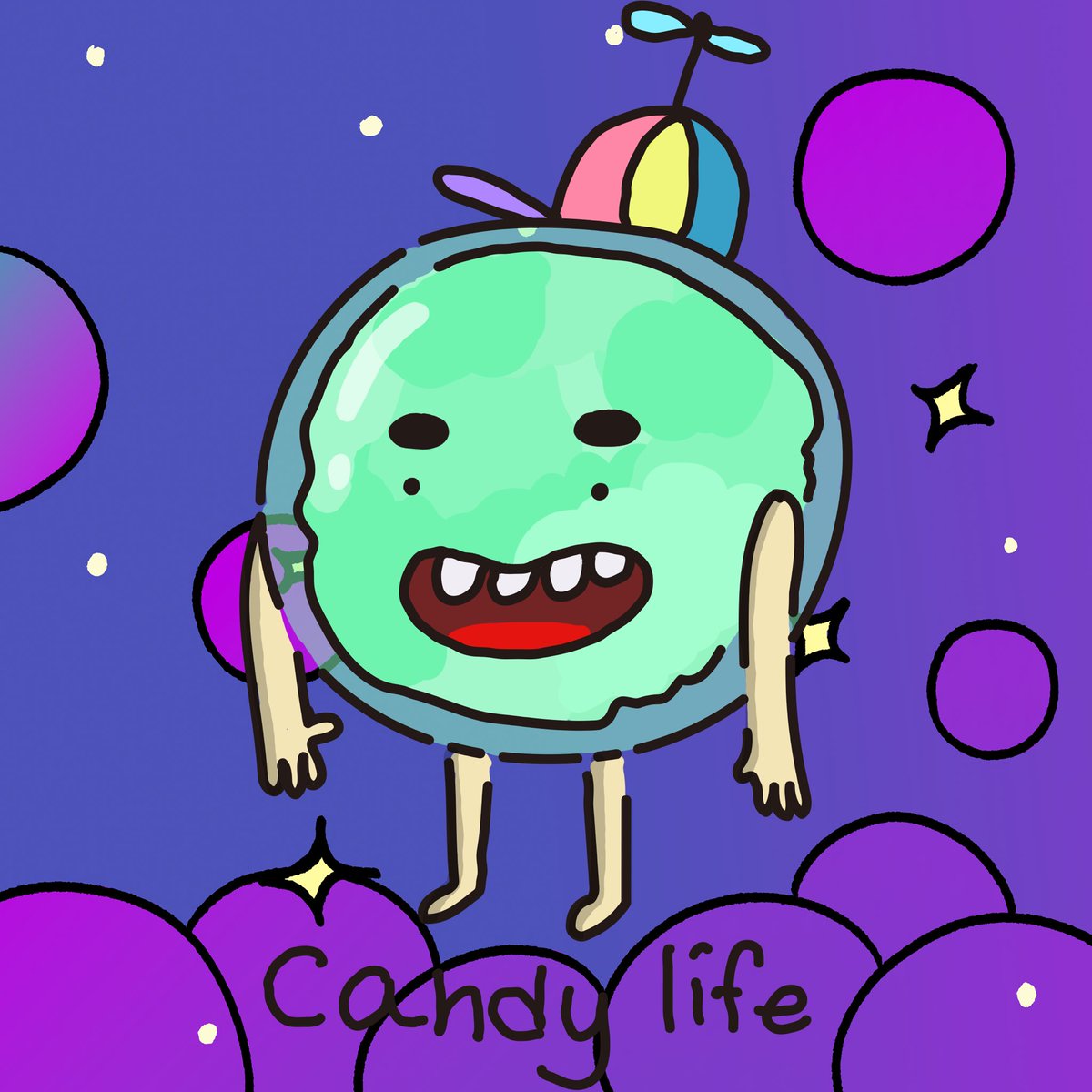 CandylifeNFT's tweet image. Candy life 초기시안 이에요!           It&apos;s an early draft of Candy Life!    #nft #NFTartist #NFTCommunity  #nftart #NFTGiveaway