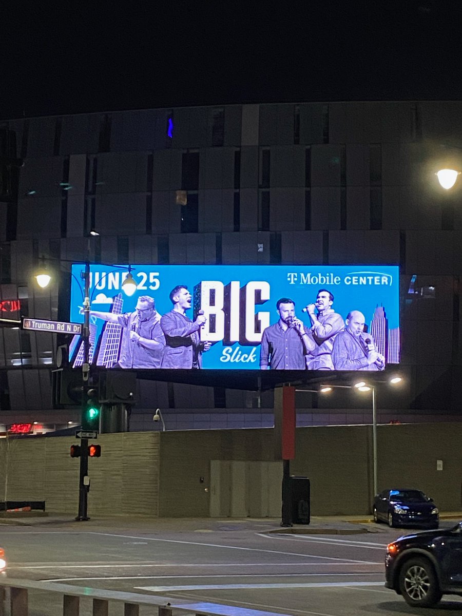 It's getting real...and BIG. As seen on <a href="/tmobilecenter/">T-Mobile Center</a> this weekend. Get your tix and join us for #ChaosForACause #BigSlickKC on June 25th. 💙
Tickets ➡️ bit.ly/3jO2d0X