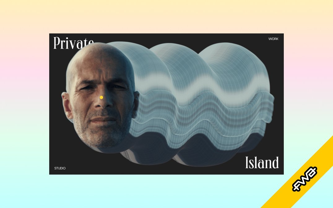 FWA of the day 19 April 2022: Private Island  thefwa.com/cases/private-… by Mallard &amp; Claret #FOTD #thefwa