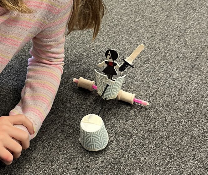 Origamimom's tweet photo. Third grade chariot challenge- powered by Sphero mini- https://t.co/Mz3KAIMiVX