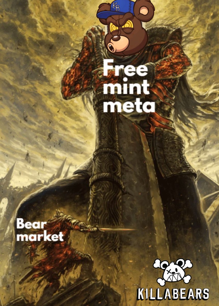 nett0eth's tweet photo. 🔥🧸🚀 New Meta @killabearsnft
 
#killabearsNFT #killafollowkilla #NFTCommunity #NFTs #Memes https://t.co/7KrFOtml1N