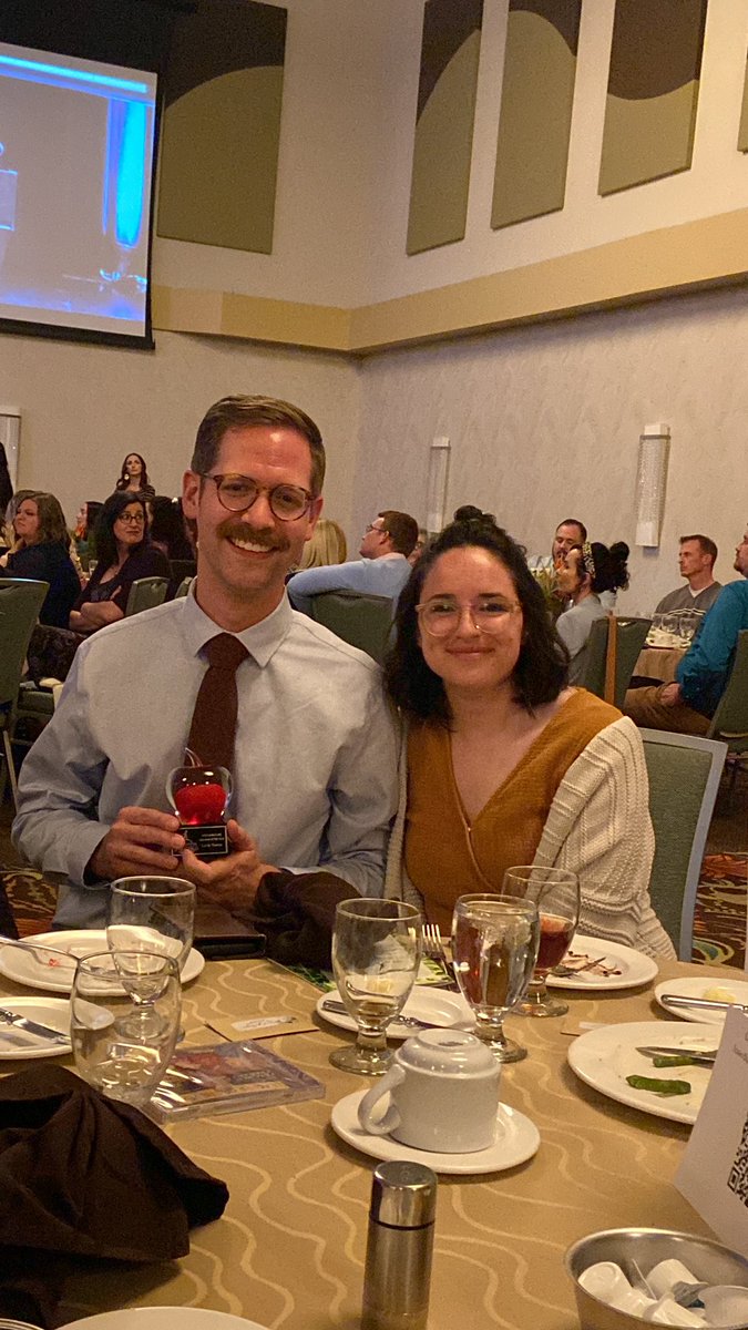 JustinHerrell's tweet photo. Curtis Thomas, Westport MS Librarian, earns The 2022 Linda Luke librarian of the year award! We are so proud!! Congrats Curtis and thank you for all you do. @JustinHerrell @officialSPS @westportcats https://t.co/XPbdAkLhk5