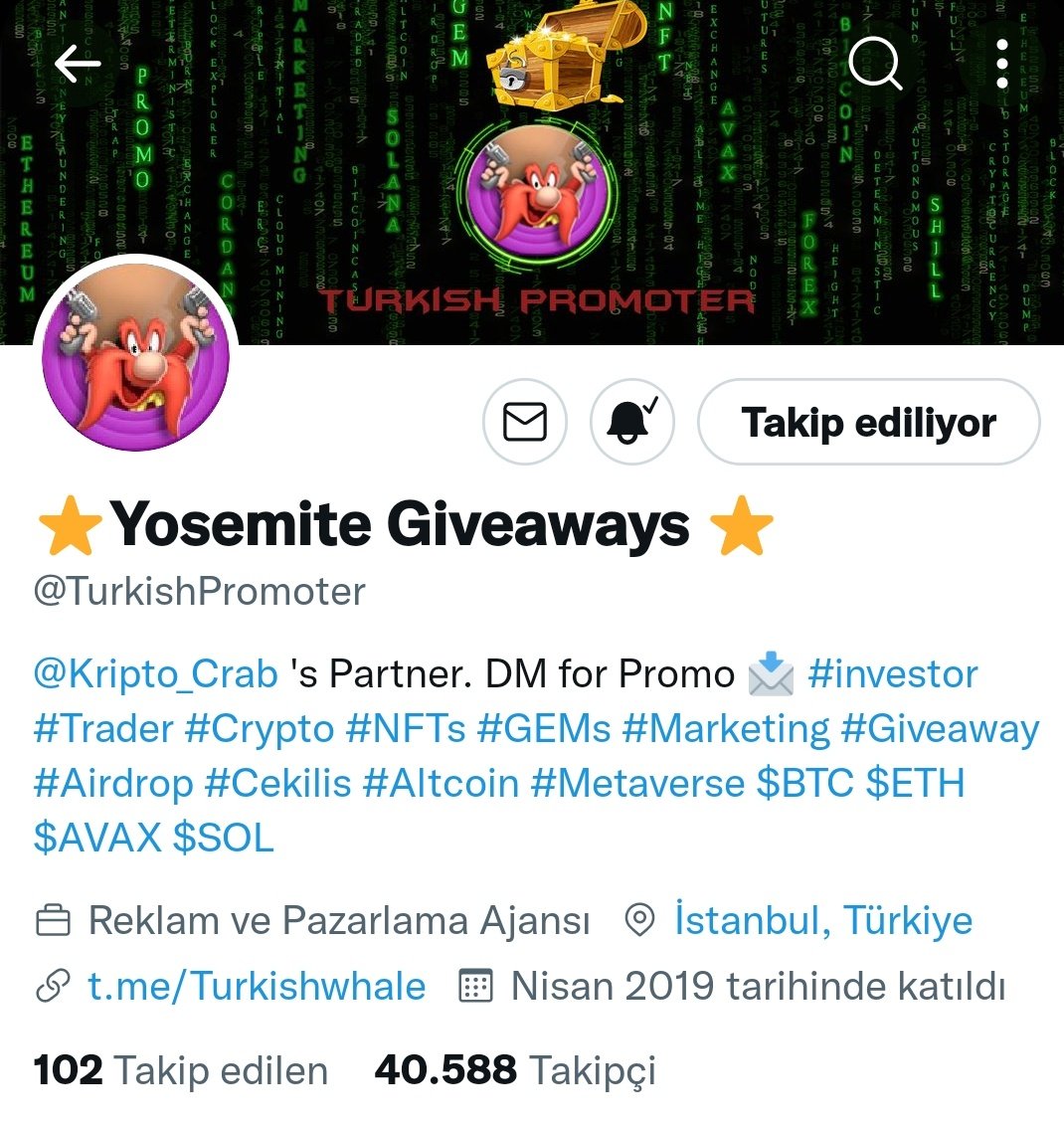 Sn_Daniel1's tweet photo. @TurkishPromoter https://t.co/sfcElWXyG7