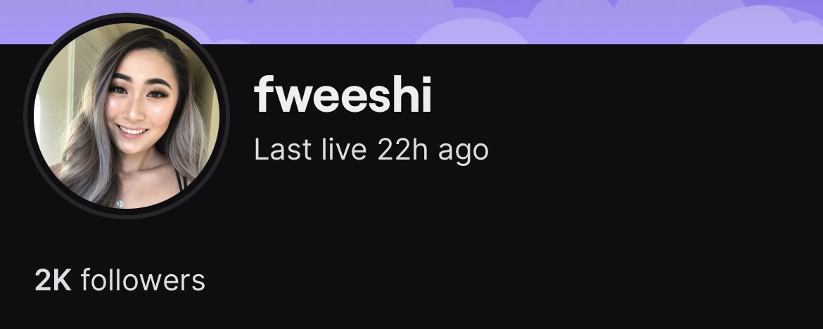 feliiciasu's tweet photo. THANK YOU FOR 2K FOLLOWERS ON TWITCH!!! 🥰🎉 https://t.co/2Mfewmk5pI