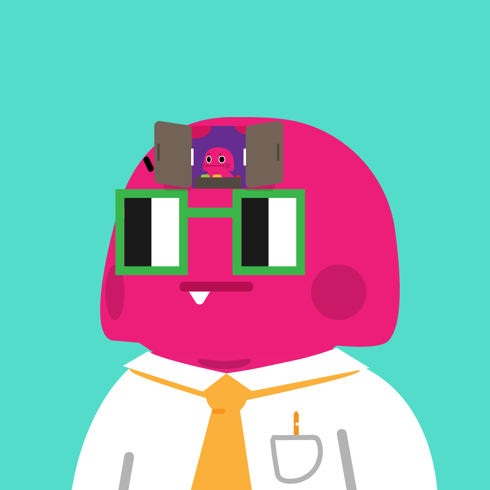 OMG! i've got yellow tie, green froggy eyes, and WINDOW HAT! Sensational. Thank you <a href="/NoNos_NFT/">No No's</a> #nononation #nonosfollownonos #nonos #nonocrew