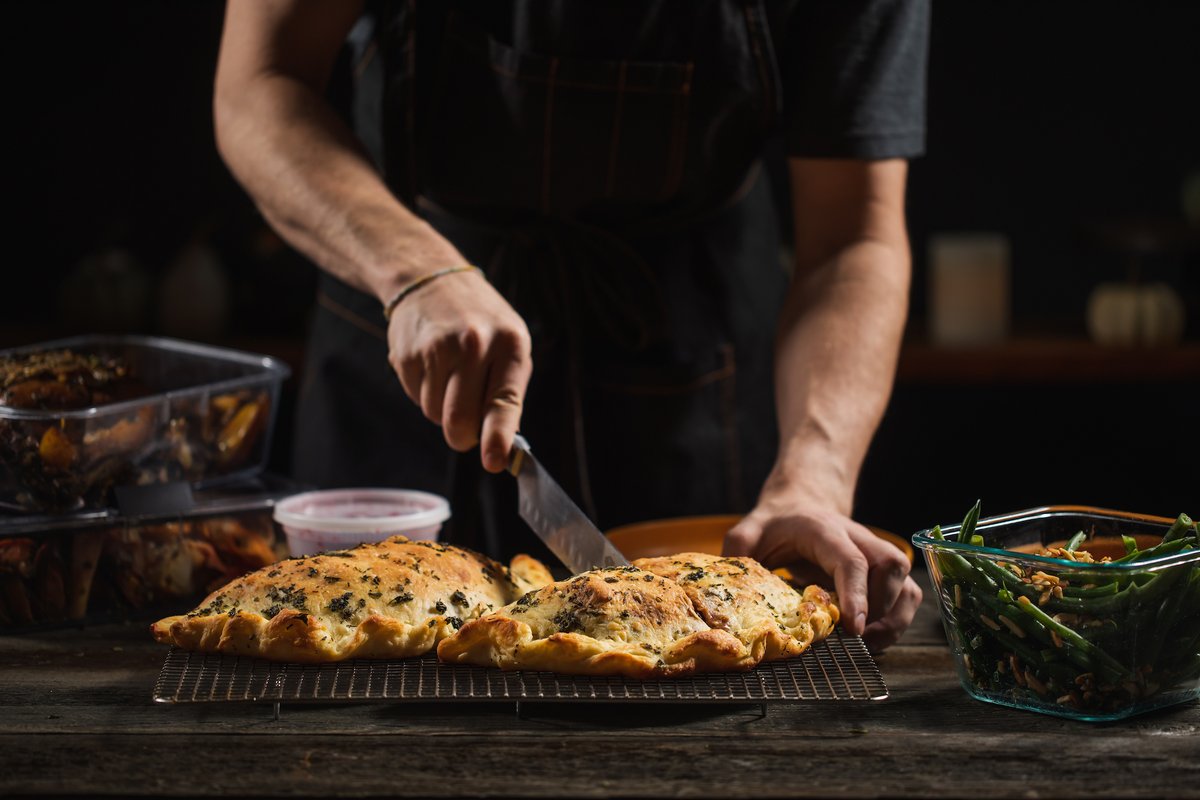 There’s nothing like long weekend leftovers. Baked into a Monday calzone, it may even rival the original...just don't tell the chef. 

Recipe: bit.ly/3MhZngX