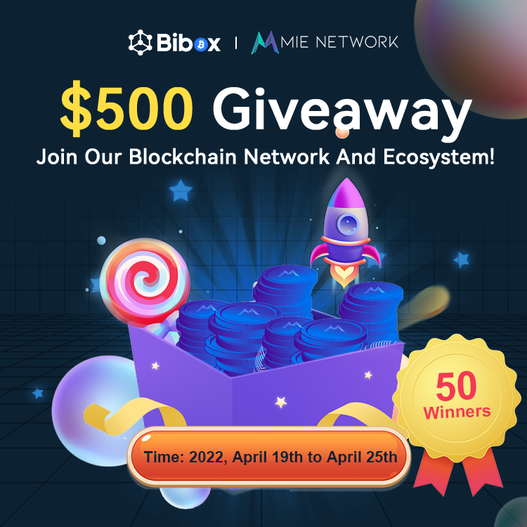🎁#Giveaway  $500 MIE network tokens
❤️Enjoy MIE network listing party on Bibox! 

1⃣Like+RT+Tag 3 friends
2⃣Follow @MieNetwork <a href="/Bibox365/">Bibox</a> <a href="/BiboxIndia/">Bibox India 🇮🇳 First AI Crypto Trading Platform</a> @Muli_Bibox
3⃣Join t.me/mienetwork &amp; t.me/Bibox_Indian &amp; t.me/mienetworkgroup
4⃣Comment your Bibox UID