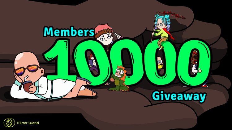 SonicSVM's tweet photo. Celebrate over 10,000 discord members with #Giveaway 🔥

In 48 Hours, 15 Mirrama A++ Test List 🎮 &amp; 100 Shards 💰：

1️⃣ RT &amp; Follow @joinmirrorworld
2️⃣ Tag 3 Friends
3️⃣ Join Discord: https://t.co/hSjnBn6p18 &amp; React with Boat to enter 🎉 on #🎮|a-test

Winner will be picked in DC https://t.co/Us165TpAw6