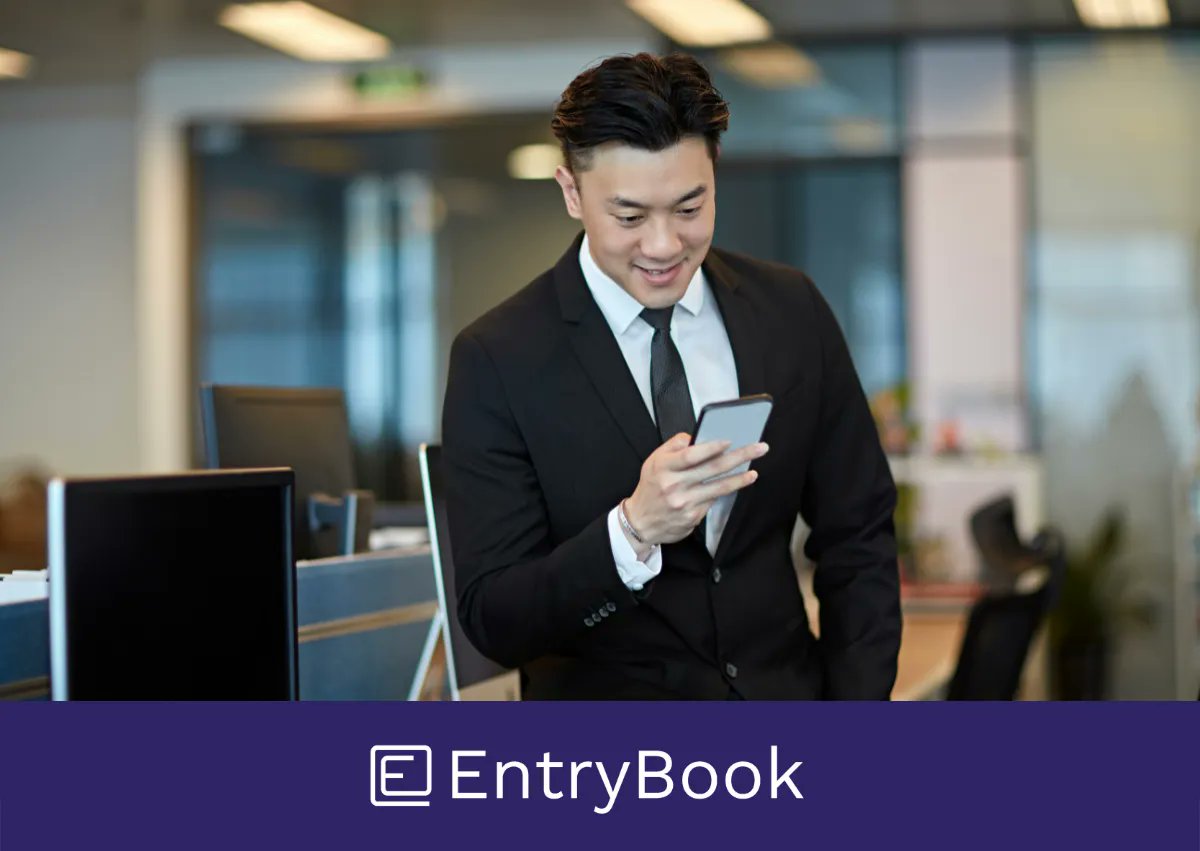 EntryBook's tweet image. When a visitor signs in at the entrance, EntryBook sends a notification to the intended host.

Visit : buff.ly/3rewZog   

#entrymanagement #visitorsystem #visitormanagementsystem #personnelmanagement #personnelcontrolsystem #accesscontrols #EntryBook #visitormanagement