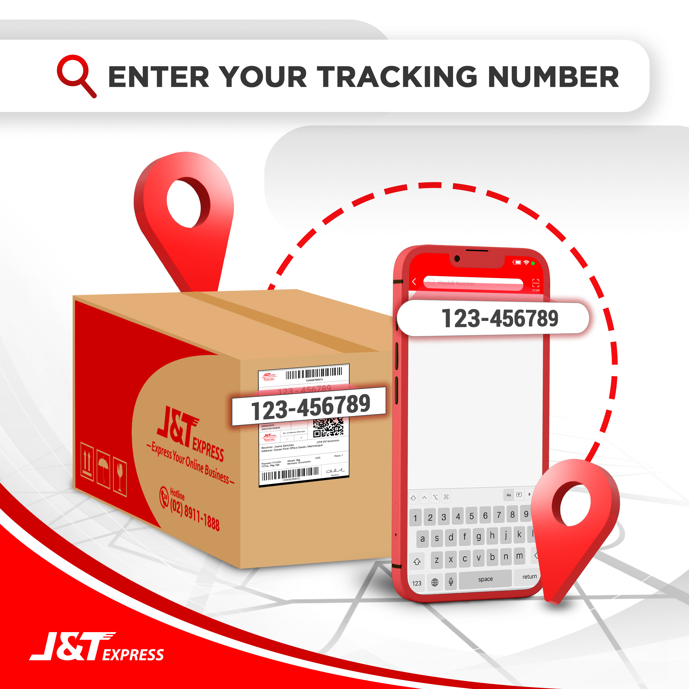 N tracking number t j Tracking