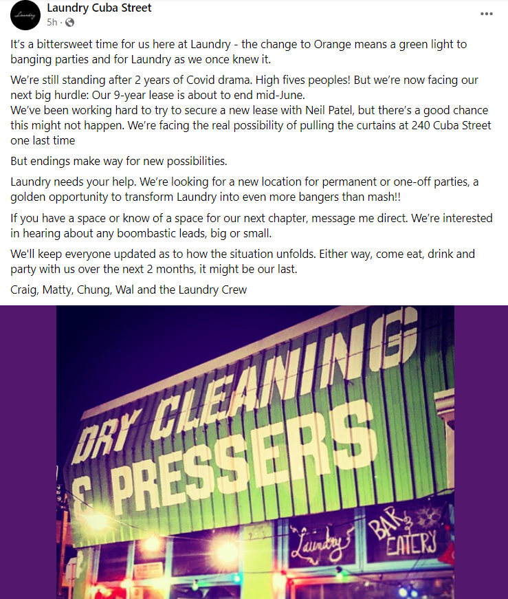 Hope someone can help save Laundry bar!