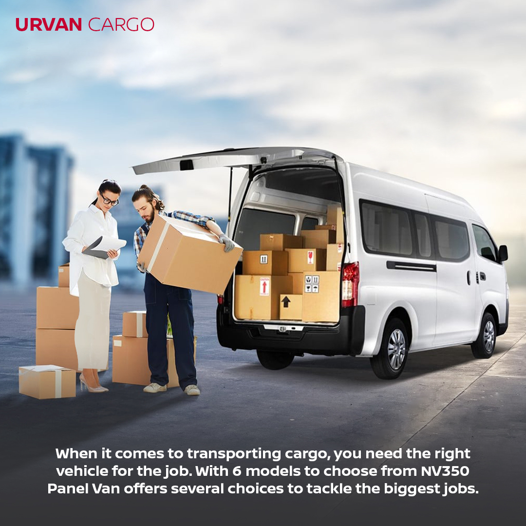 NissanInBahrain's tweet photo. The new Urvan has enhanced cargo capacity. You’ll get the best square cargo space from floor to ceiling in every Nissan Urvan NV350

Order yours now, call us at 17732732 or WhatsApp at 37112112 https://t.co/hhlPSqjWcK